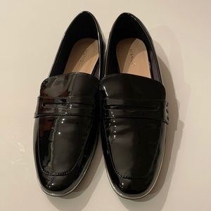 Mango black loafer size 39